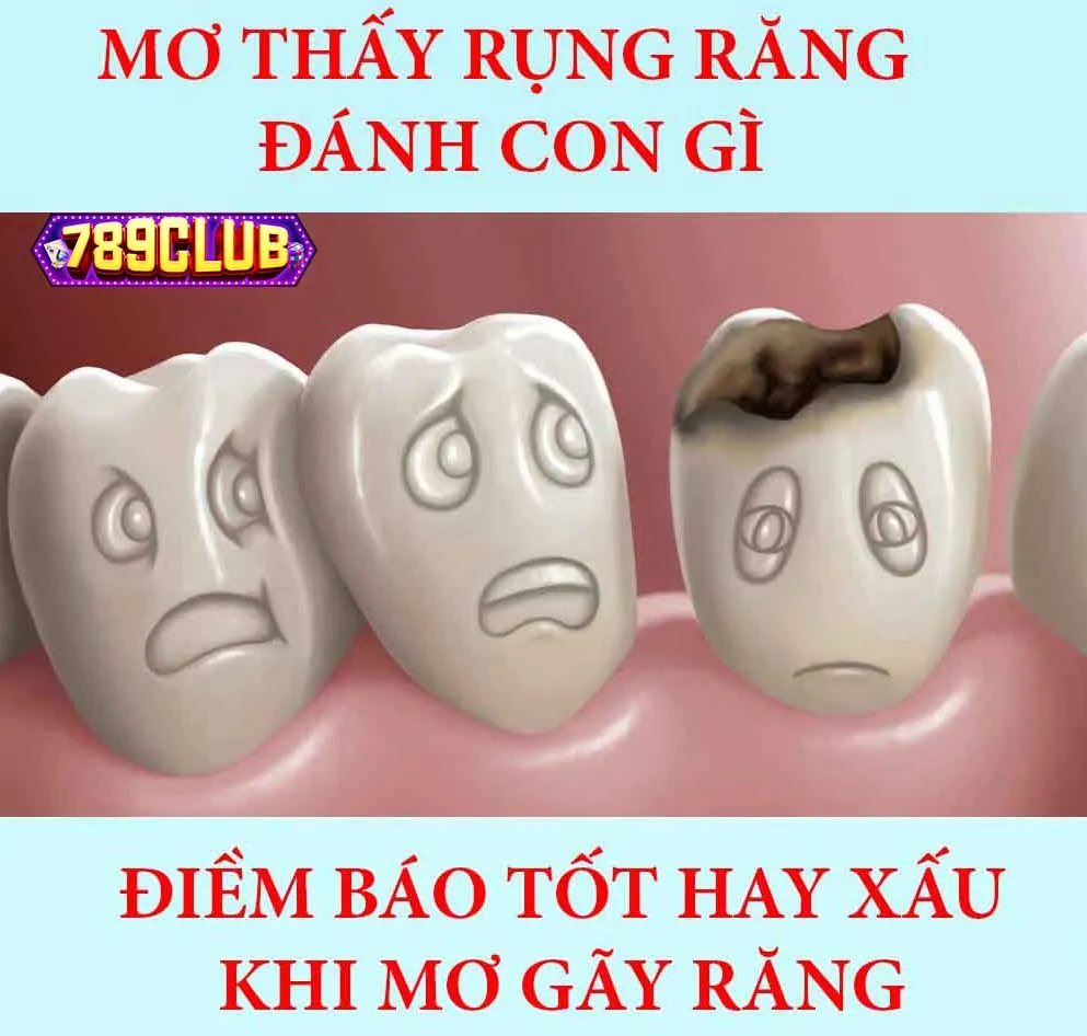 Mơ rụng răng đánh con gì